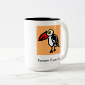 Toucan, wenn Sie Tasse können (VorderseiteRechts)