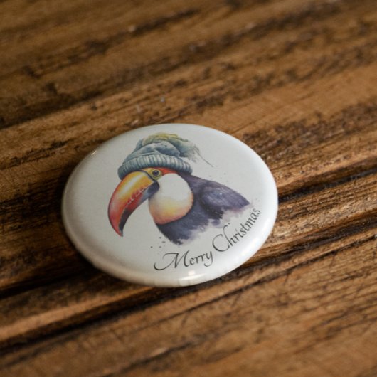 Toucan Winter Vibes, Brauch Button