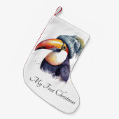 Toucan Winter Vibes, Brauch Kleiner Weihnachtsstrumpf (Vorderansicht (hängend))