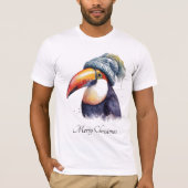 Toucan Winter Vibes, Brauch T-Shirt (Vorderseite)