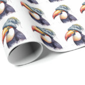 Toucan Winter Vibes Geschenkpapier (Rolleneckpunkt)