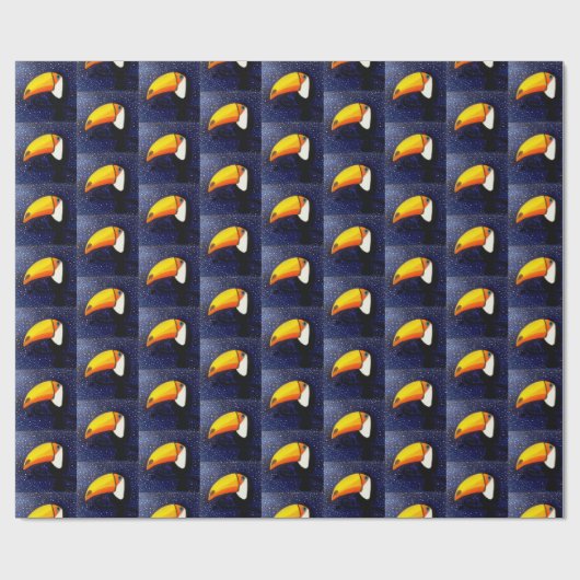 Toucan Wrapping Paper Geschenkpapier (Flach)