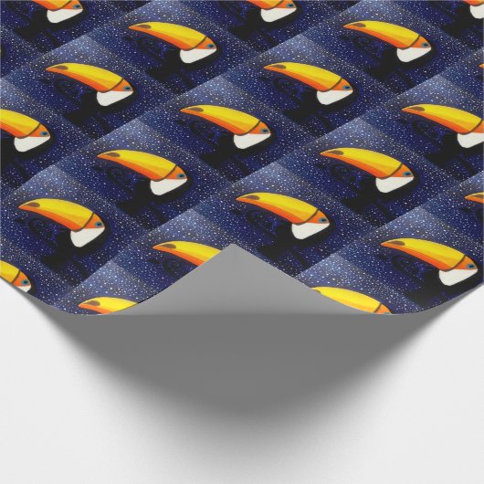 Toucan Wrapping Paper Geschenkpapier (Ecke)