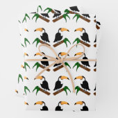 Toucan Wrapping Paper Sheets Geschenkpapier Set (Beispiel)