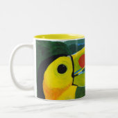 Toucan Zweifarbige Tasse (Links)