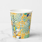 Toucans and Pineapples Luau Cups Pappbecher (Rechts)