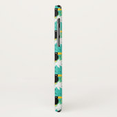 Toucans auf aquamarinem | Monogramm Case-Mate iPhone Hülle (Hinten/Links)