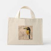 Toucans auf einer winzigen Tasche (Rückseite)