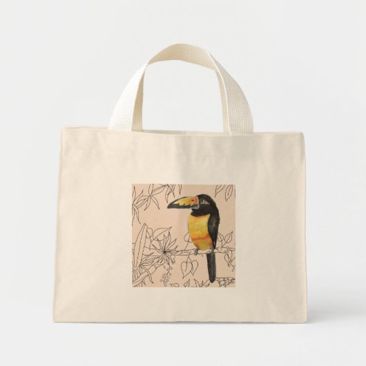Toucans auf einer winzigen Tasche (Vorne)