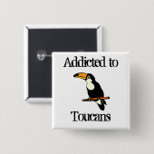 Toucans Button (Vorne & Hinten)