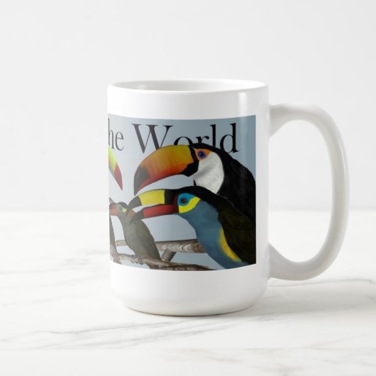 Toucans der Welt Kaffeetasse (Rechts)