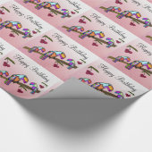 Toucans Geburtstags-Party Geschenkpapier (Ecke)