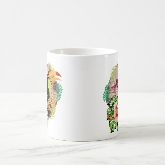 Toucan's Magic - Tropical Bird Witchcraft Kaffeetasse (Mittel)