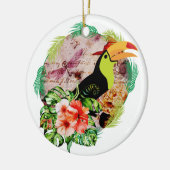 Toucan's Magic - Tropical Bird Witchcraft Keramik Ornament (Links)