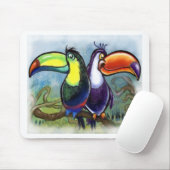 Toucans Mousepad (Mit Mouse)