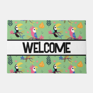 Toucans & Parrotts Fußmatte
