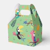 Toucans & Parrotts Geschenkschachtel (Rückseite)