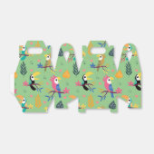 Toucans & Parrotts Geschenkschachtel (Ungefaltet)