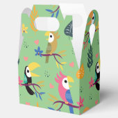 Toucans & Parrotts Geschenkschachtel (Geöffnet)