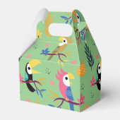 Toucans & Parrotts Geschenkschachtel (Vorderseite)