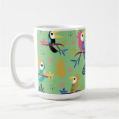 Toucans & Parrotts Kaffeetasse (Links)