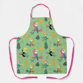 Toucans & Parrotts Schürze (Vorderseite)