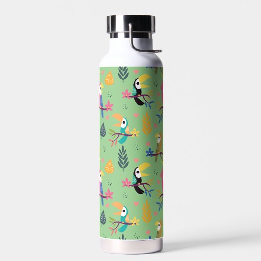 Toucans & Parrotts Trinkflasche (Links)