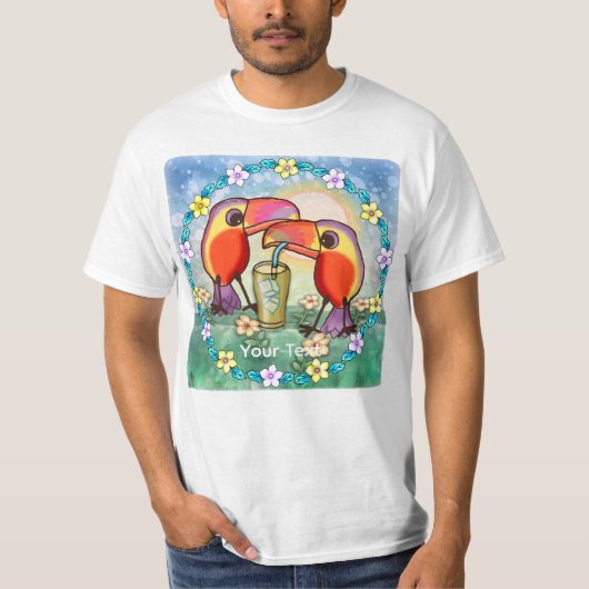 Toucans Tea T-Shirt (Vorderseite)