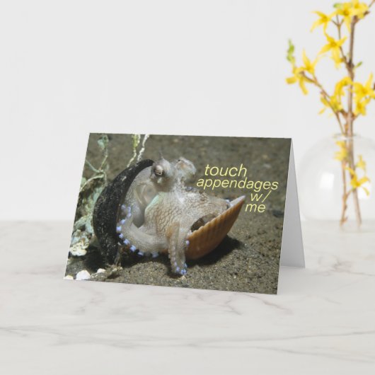 Touch-Anhänge Karte (Gelbe Blume)