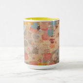 Touch der Blue Abstract Design Tasse (Zentrum)