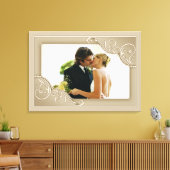 Touch der Elegance Leinwanddruck (Insitu (Wohnzimmer))