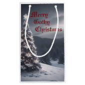 Touch der Goth Holiday Geschenktasche Kleine Geschenktüte (Rückseite)