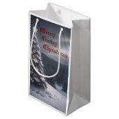 Touch der Goth Holiday Geschenktasche Kleine Geschenktüte (Vorderseite Schrägansicht)