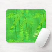 Touch der grünen Libelle Mousepad (Mit Mouse)