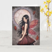 Touch der Herbstmühle Karte (Gelbe Blume)