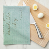 Touch der Himmel-Kolibri Handtuch (Viertel Falte)