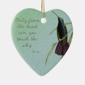 Touch der Himmel-Kolibri Keramikornament (Rechts)