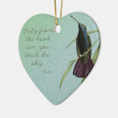 Touch der Himmel-Kolibri Keramikornament (Links)
