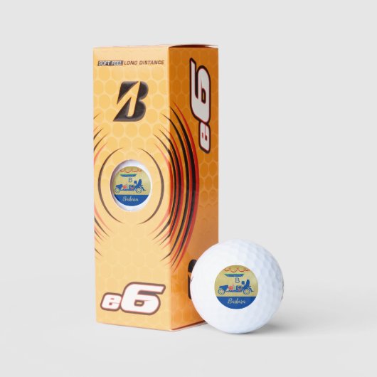 Touch der Weihnachtsgolfkartonbezeichnung Golfball (Verpackungen)