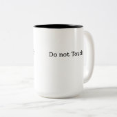 Touch der Zwei-Tonen-Kaffee-Tasse nicht Zweifarbige Tasse (VorderseiteRechts)