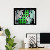 'Touch des Bades & Disco-Tech Attraktionen' Post Poster (Heimbüro)