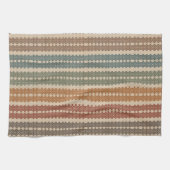 Touch des Farbgeo-Musters Geschirrtuch (Horizontal)