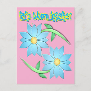 Touch des Frühjahrs Postkarte