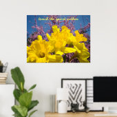 Touch des Geistes in Art Prints Yellow Daffodil Poster (Heimbüro)