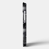 Touch des Glamours mit einem Silberfunkel Case-Mate iPhone Hülle (Rückseite / Links)