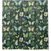 Touch des Schmetterlings Duschvorhang (Vorderseite)