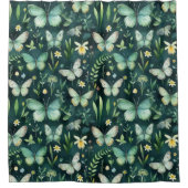 Touch des Schmetterlings Duschvorhang (Vorderseite)