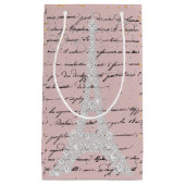Touch des Silver 2 Eiffelturms Kleine Geschenktüte (Vorderseite)