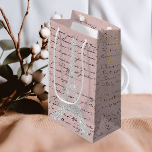 Touch des Silver 2 Eiffelturms Kleine Geschenktüte