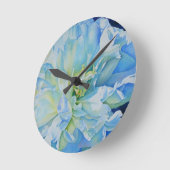 Touch des Sommers Runde Wanduhr (Winkel)